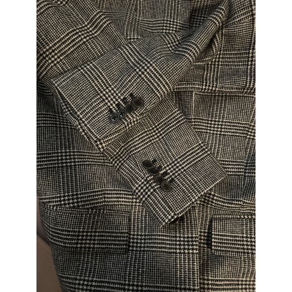 Everlane Wool Blend Oversized Blazer Glen Plaid EUC Size 2 Womens - Picture 7 of 9